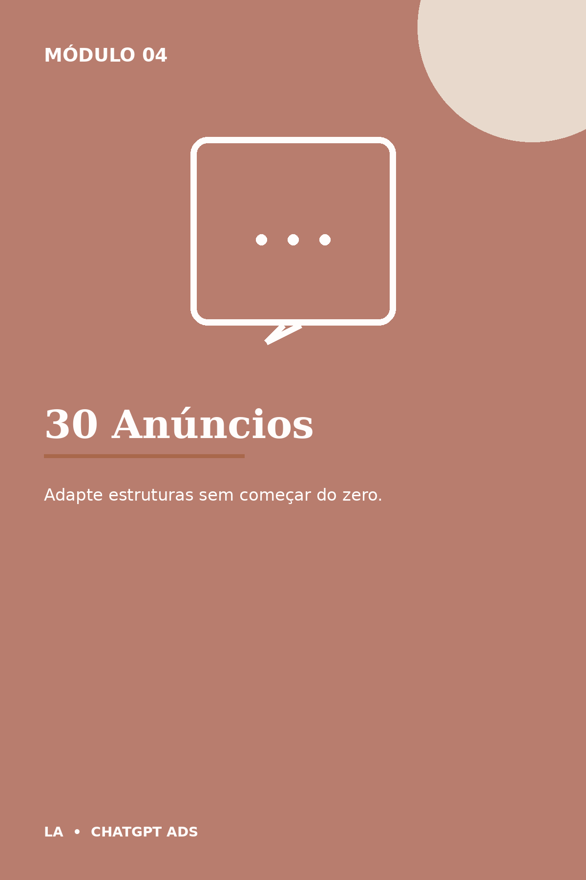 Capa do Pacote com 30 Anúncios Adaptáveis
